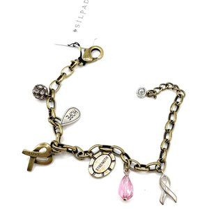 B3384 Silpada Pink out loud Bracelet